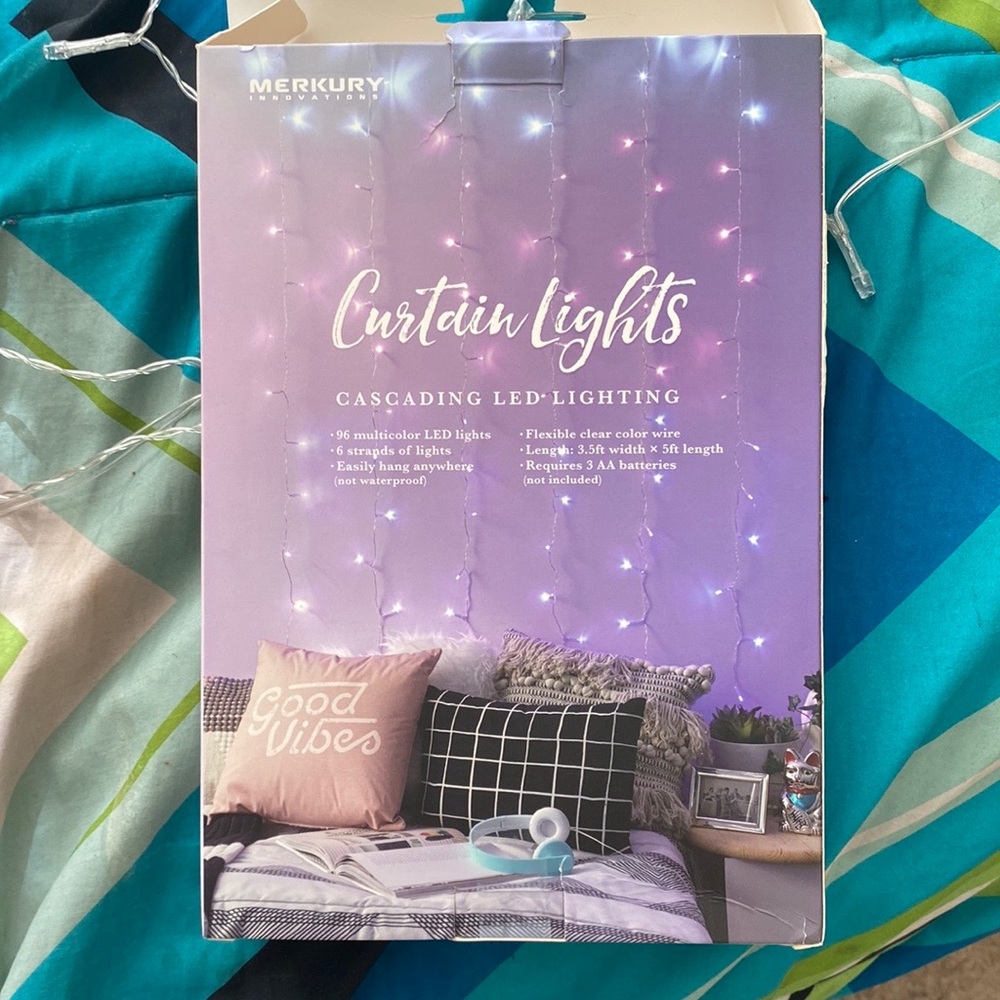 Curtain light, wall lights, led lights
